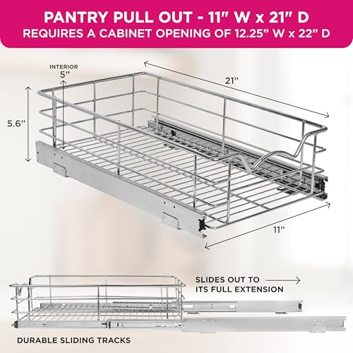 HOLDN’ STORAGE Pull Out Cabinet Organizer, Pantry Dr | All Products - Image 4
