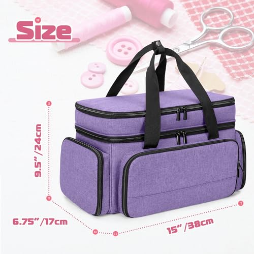 LUXJA Large Sewing Organizer Bag with 5 Detachable | Home Organization - Image 4
