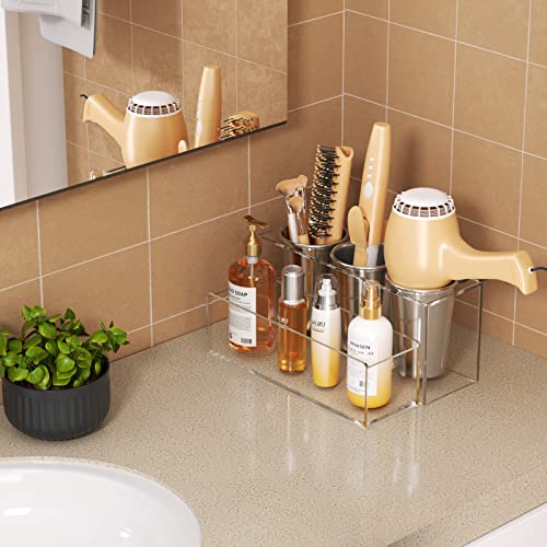 Hair Tool Organizer, Acrylic Hair Dryer Holder - Image 3