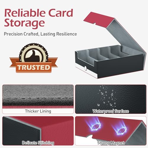 4-Row【3200+】 Trading Card Storage Box, Card Organizer - Image 5