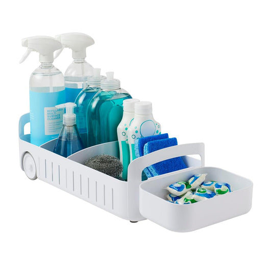 YouCopia RollOut Caddy Rolling Storage Bin with 2 - Image 1