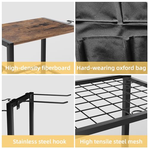 Fishing Rod Holders for Garage, Fishing Gear Tackle Cart - Image 7