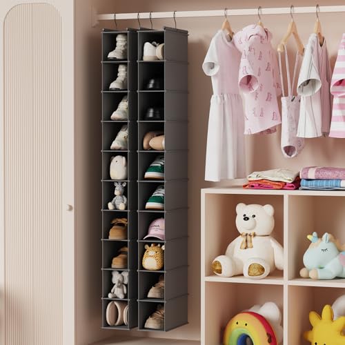 MAX Houser 10-Shelf Hanging Shoe Shelf Organizer for Closet,2 - Image 5