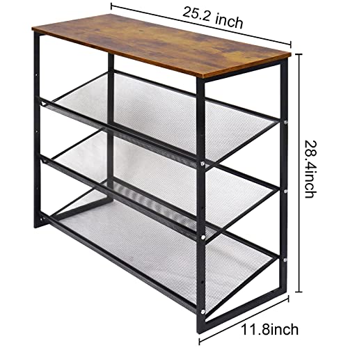 Garden 4 you Shoe Rack for Entryway 4 Tiers 11.8" D | All Products - Image 3