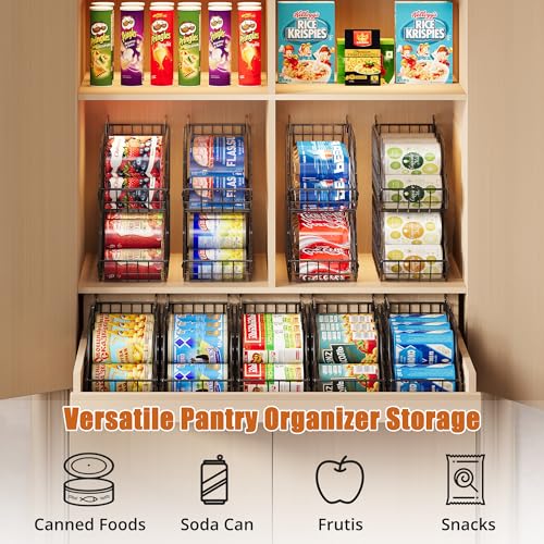 Sonyabecca 8 Pack Stackable Can Organizer for Pantry | All Products - Image 3