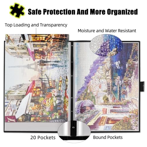 ALL4JIG 20.87"×28.15" Puzzle Binder – Space-Saving Storage - Image 6