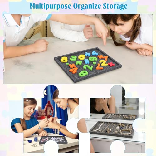 Sewroro Puzzle Sorting Tray Felt for 1000-piece Puzzles 6pcs/Set - Image 5