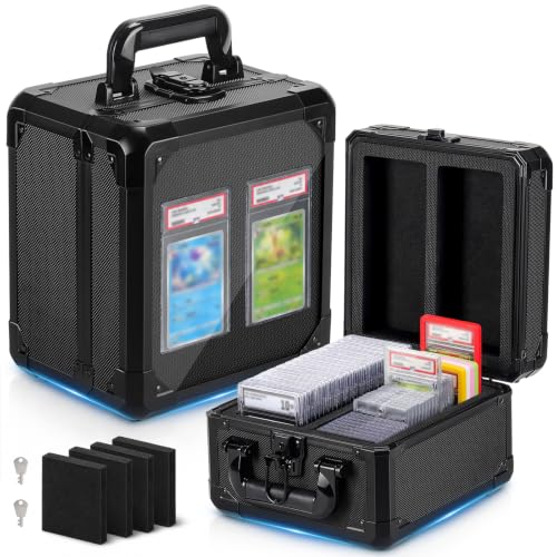 Graded Card Storage Box with Display Window, Stores Up - Image 2