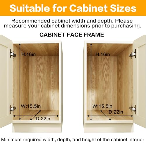 2-Tier Kitchen Cabinet Pull Out Shelf and Drawer Organizer - Image 5