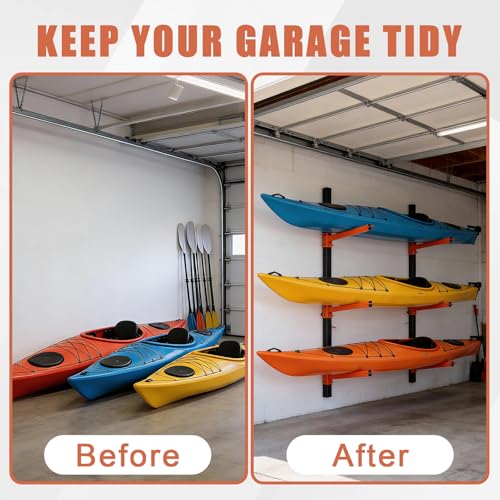 Kayak Storage Rack, Wall Mount Kayak Racks - Image 7