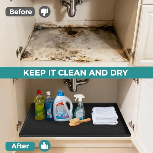 URMONA Under Sink Mat for Kitchen Waterproof, 34" x | All Products - Image 4