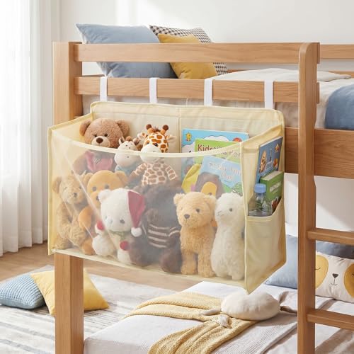Beeveer Stuffed Toy Organizer, Hanging Plush Storage - Image 2