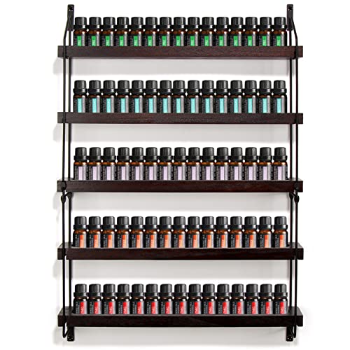 THYGIFTREE Essential Oil Storage Shelf Wall Mounted 16.9" - Image 2