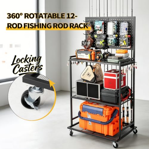 Fishing Rod Holders for Garage, Fishing Pole Holder Up - Image 6