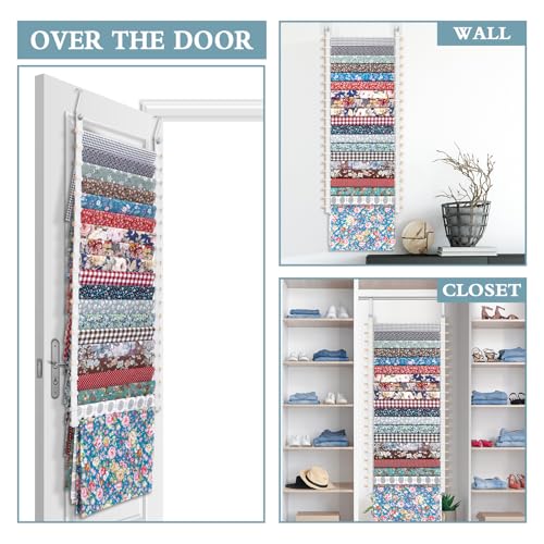 Sewing Room Hanging Wall Fabric Organizer, 16.5 Inch - Image 7