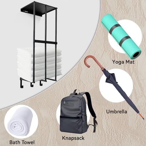 Camping Chair Storage Wall Mount Metal Rack for Garage - Image 6