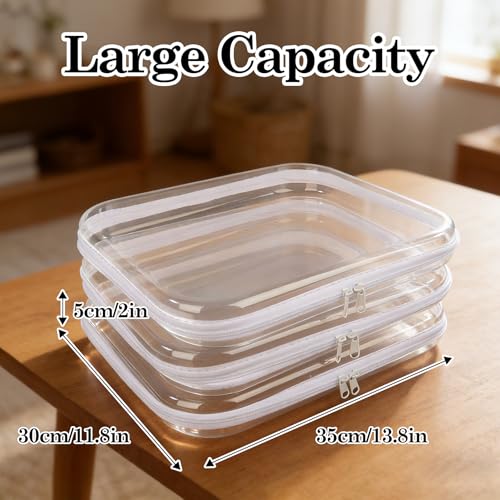 Klmnop 3 Pack Board Game Organizer and Storage Box, Extra - Image 4
