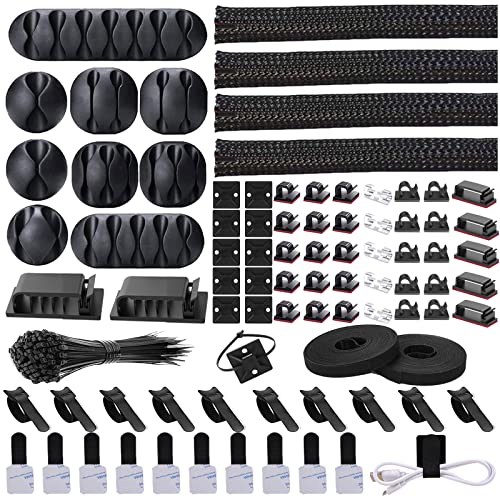 Cord Management Organizer Kit 4 Cable Sleeve split 1 | Cable Managemen - Image 2