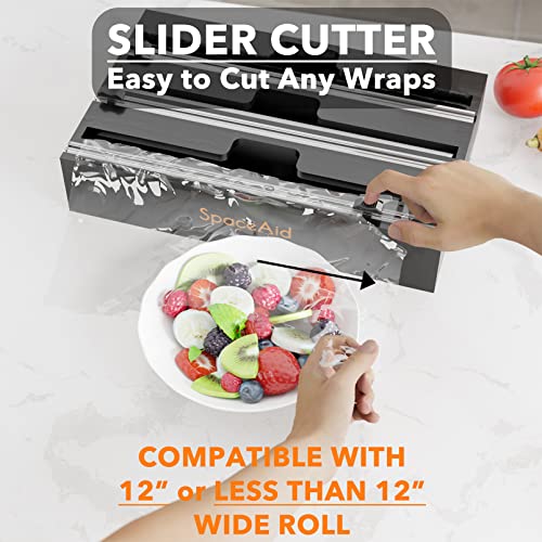 SpaceAid WrapNeat 3 in 1 Wrap Organizer with Cutter - Image 6