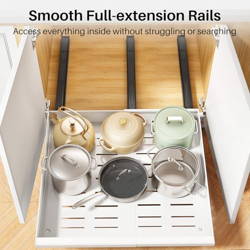 Pull out Cabinet Organizer, 1-Pack Expandable(13.6"- | All Products - Image 6