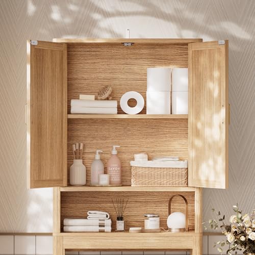 Over the Toilet Storage Cabinet, Bathroom Storage Cabinet - Image 8