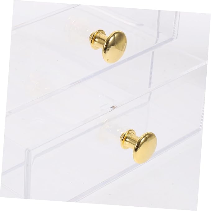 Stackable Three-layer Drawer Storage Box Modern Makeup Organizer Desktop Sundry Organizer Kitchen Countertop Lids