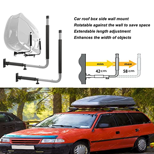Car Roof Box Wall Mount Rack, High Strength | Home Organization - Image 4