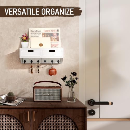Rebee Vision Key Holder Wall Mount with Drawers for Apartment - Image 6
