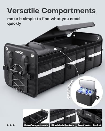 HOTOR Trunk Organizer - Car Organizer and Storage | Home Organization - Image 4