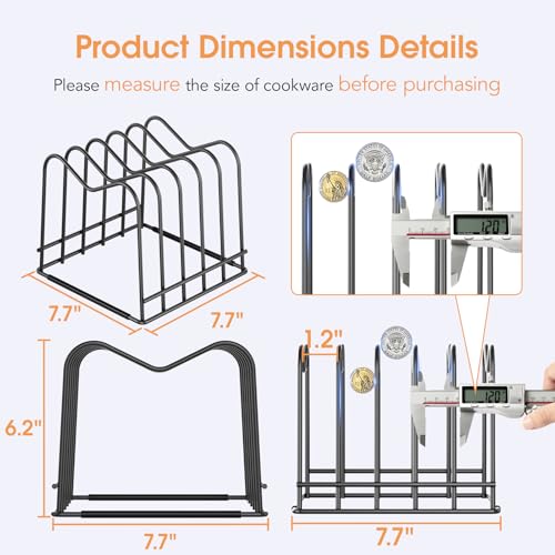 ORDORA Cutting Board Organizer Holder, Baking Sheet Rack - Image 5