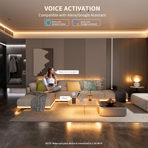 PAUTIX COB LED Strip Lights Addressable 2700K-6500K Chasing White - Image 5