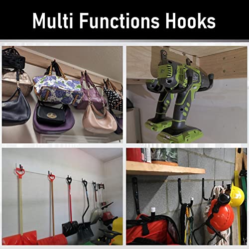 20 Pcs Heavy Duty Garage Storage Utility Hooks, 4.1Inch J - Image 4