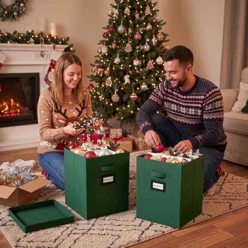 2 Packs Christmas Nutcracker Storage Box 16 Inch Hold 9 - Image 3