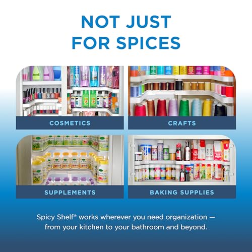 Spicy Shelf 3.0 - Expandable 2 Tiered Spice Rack Organizer - Image 7