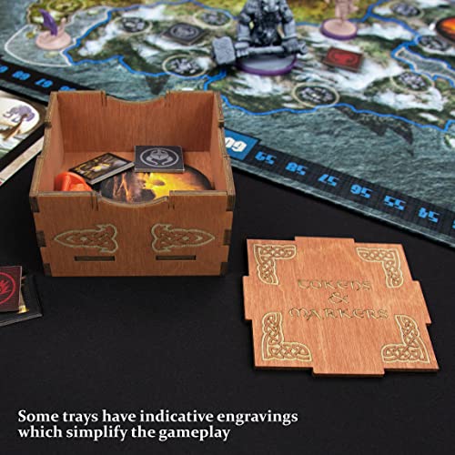 Wooden Organizer Compatible with All Blood Rage Expansions - Image 6