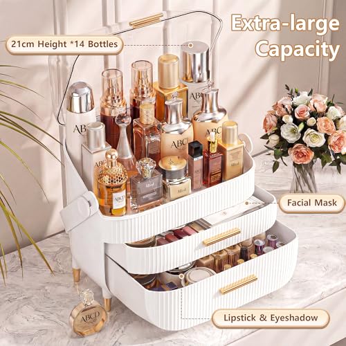 NestOrganix Makeup Organizer Skincare Organizers With Drawers - Image 4