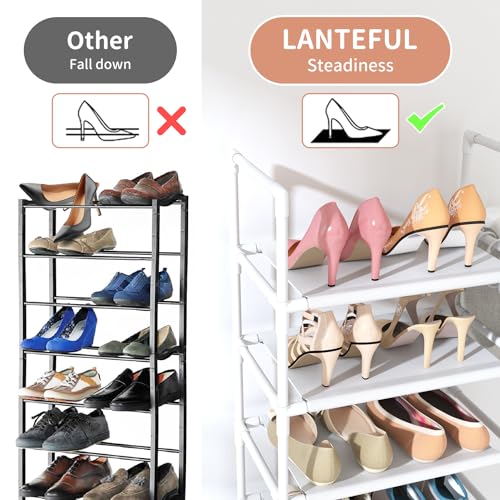 10 Tiers Tall Shoe Rack 20-25 Pairs Boots Organizer - Image 7