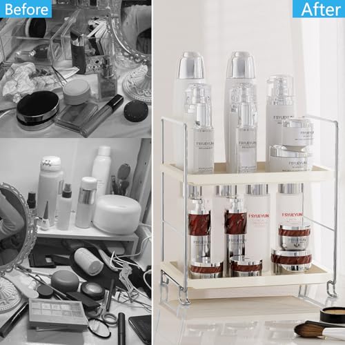 FSyueyun 2-Tier Bathroom Countertop Organizer, Makeu | All Products - Image 6