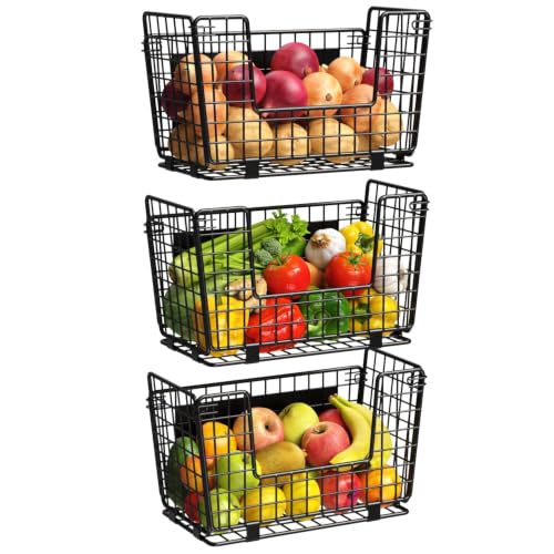 Magnetic Shelf for Fridge - 3 Pack Fruit & Vegetable - Image 2