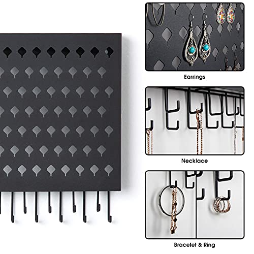 JackCubeDesign Wall Mounted Jewelry Organizer, Earring - Image 6