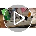 Collapsible Plastic Storage Baskets 2-Pack, Narrow Organizer Bins - Image 8