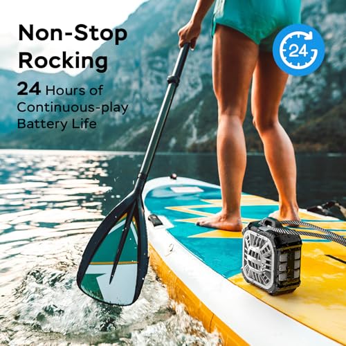 INSMY Shower Speaker IP67 Waterproof Bluetooth Speakers, Portable - Image 6