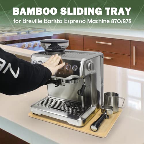 UPGRADED Oversize Bamboo Appliance Slider fit for Breville - Image 5