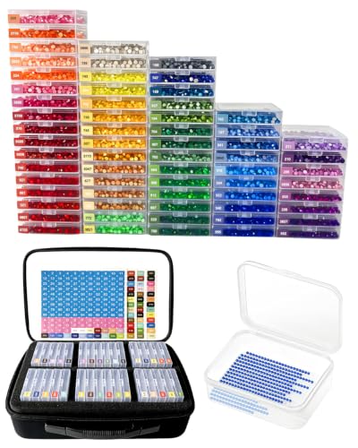 64 PCS Diamond Painting Storage Case, Bead Storage | Home Organization - Image 2