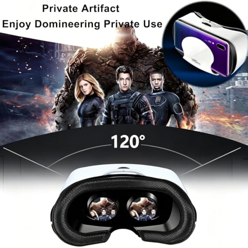 Virtual Reality Headset for Phone with Controller, 3D VR Glasses - Image 7
