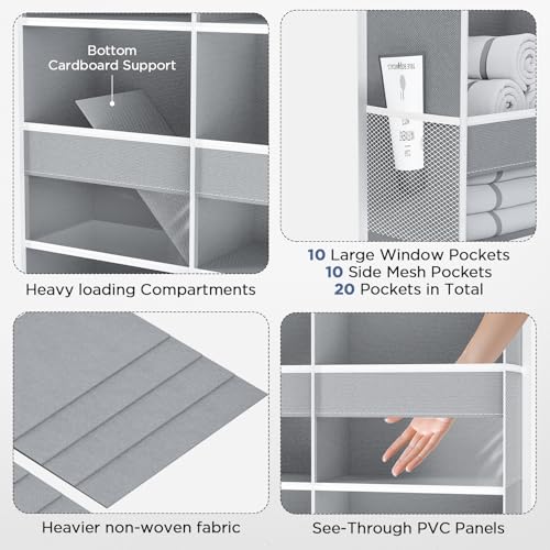 PureSpace 5-Tier Over the Door Organizer, 10 Side Me | All Products - Image 7