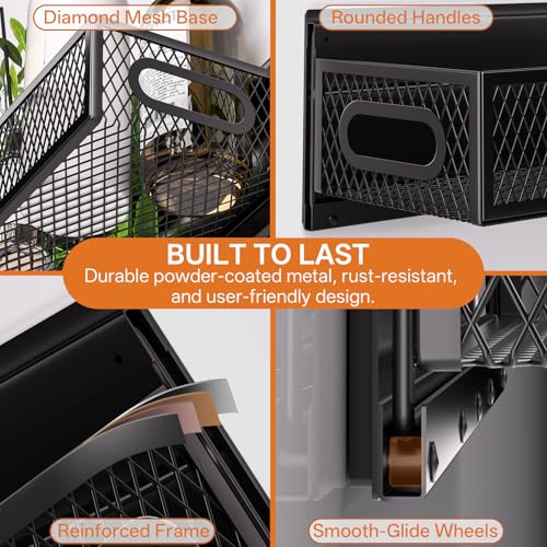 2-Pack Magnetic Laundry Organizer Slidable, Heavy Duty - Image 4