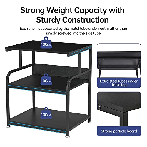 Fannova 23.6"x18.9"x30" Large Printer Stand | Home Organization - Image 4