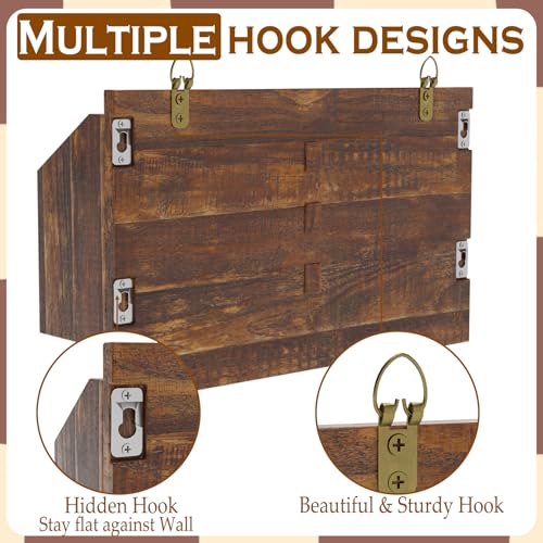 Key and Mail Holder Organizer Wall Mounted for Entryway - Image 4