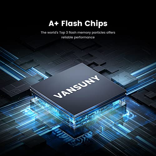 Vansuny 250GB Portable External SSD, USB 3.1 Gen2 430MB/s - Image 6